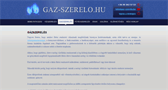 Desktop Screenshot of gaz-szerelo.hu